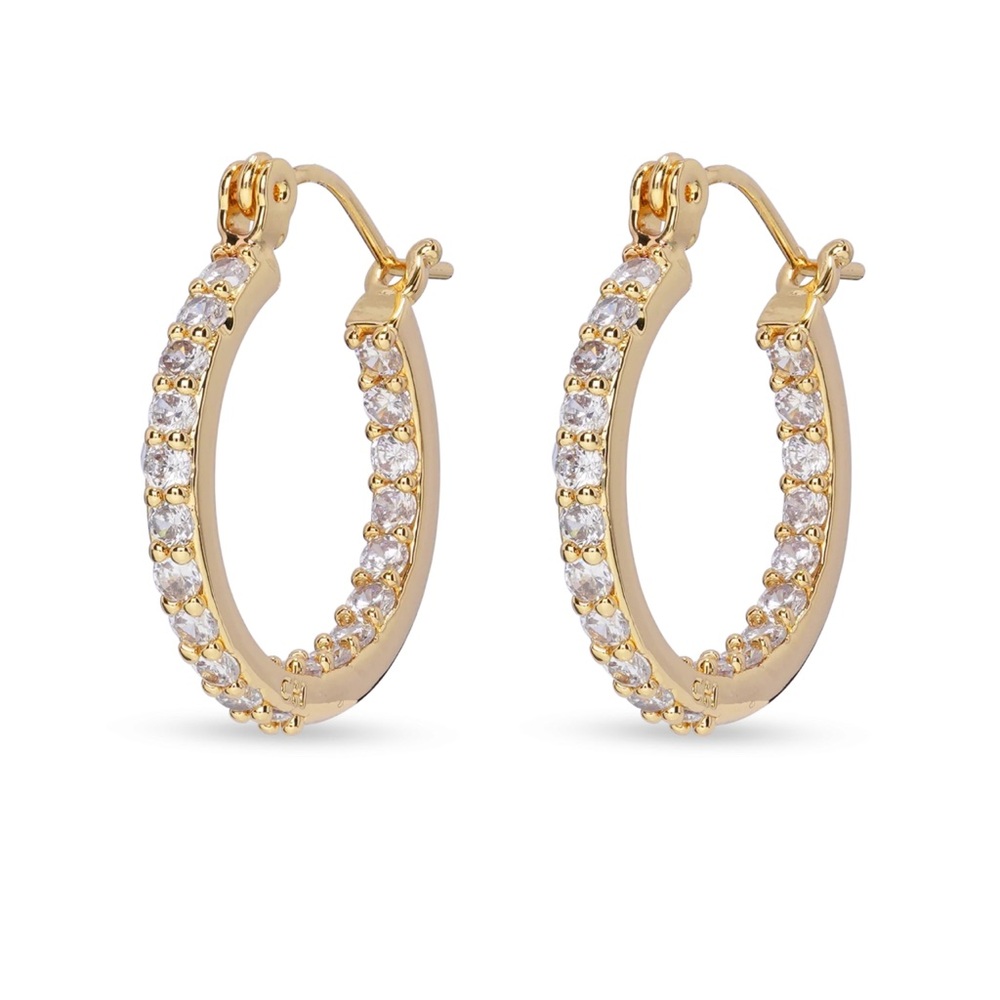 Crystal Haze Mini Serena Hoops
